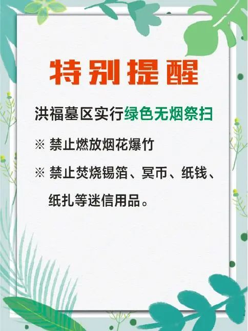 我园将全面推行绿色无烟祭扫